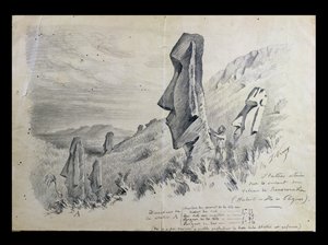 Monuments on Easter Island by Pierre Loti